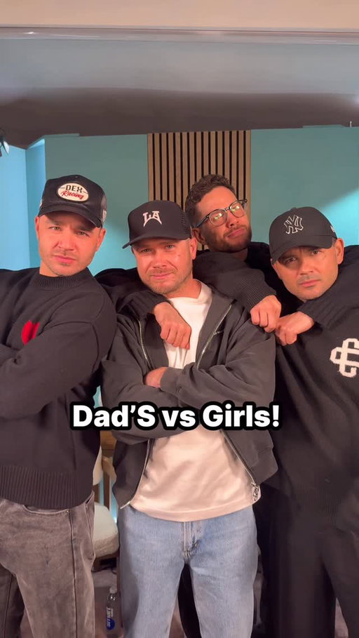 When Dad v Girls finally becomes… Dads v Girls! 😆😅😂