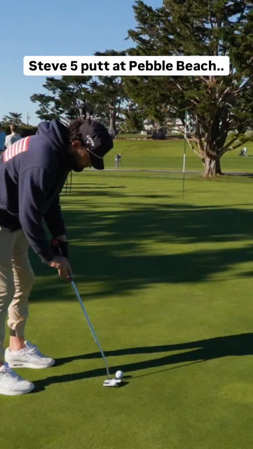 Sometimes it’s just not your hole 🤷‍♂️@stephen_lucilo 

Pebble Beach Major is LIVE