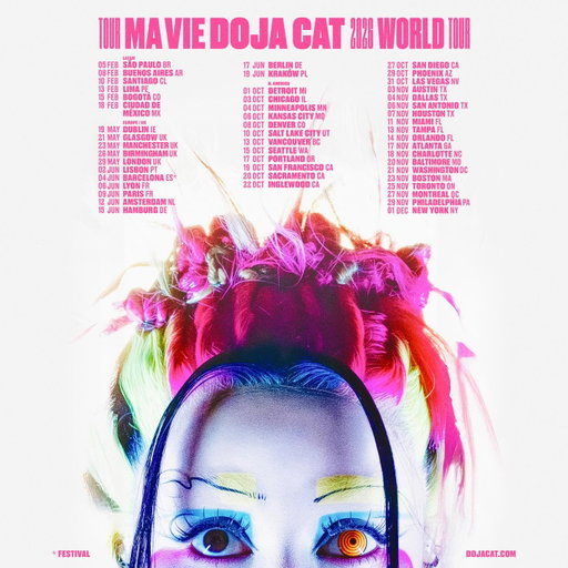 SÃO PAULO. BUENOS AIRES. SANTIAGO. LIMA. BOGOTÁ. MEXICO CITY. I CAN’T WAIT TO BE WITH YOU ALL SOON. I LOVE YOU.