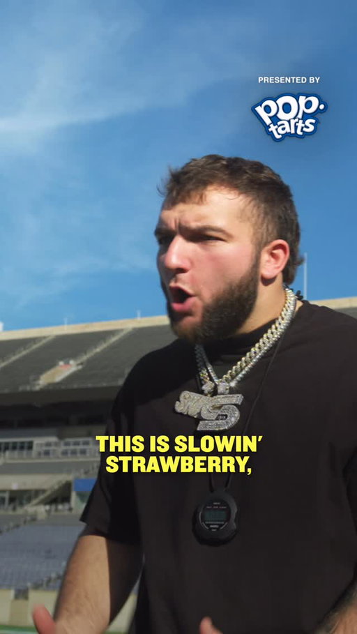 Cam Skattebo: Big football guy. Big Pop-Tarts guy. 😂 Get a behind the scenes look as he helped Protein Slammin’ Strawberry in their journey to go PRO . . . and it’s not over yet! 🔥

Buy NEW Pop-Tarts Protein in stores now! #ad