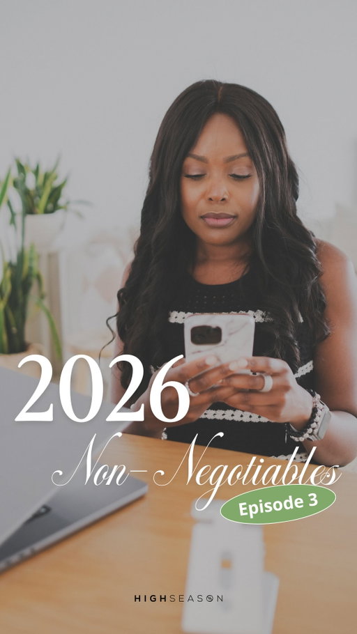 If you want to make money on Social Media in 2026, this is non-negotiable. 💸

Welcome to Part 3 of 2026 Non-Negotiables, the social media habits that actually grow your business.

And this one is simple, but uncomfortable for a lot of people:

If you have an honest offer, selling is service.

People can’t buy what you never talk about.

And value doesn’t convert if it stays invisible.

You don’t need to sell every day.

But you do need to sell on purpose.

📌 Save this as your reminder for the next time you hesitate to sell what you offer (so you can make money for your business!) on social media.

See you in Part 4 next week.