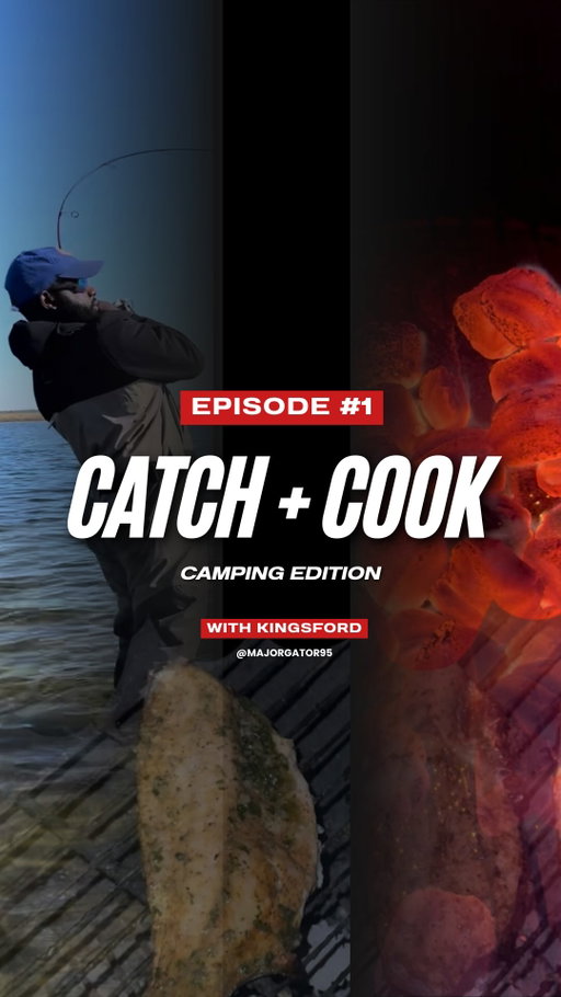 My friends and I wanted to start the beginning of the year with a camping trip. No store bought food, fish straight from the water to the grill.

Sheepshead on the half shell with a fresh herb finish. 

Using Matchlight charcoal from @kingsford 

Recipe below.  

Serves 3

Fish
 •6 Sheepshead on the half shell

Base seasoning
 You want to see it on the fish.

Brand version
 •1 to 1.5 tablespoon Tony Chachere’s Creole seasoning •1 to 1.5 tablespoon Badia lemon pepper seasoning •1 to 1.5 tablespoon Everglades 

Prep
 •Brush flesh with 1 to 2 tablespoons melted butter or olive oil
 • Season generously with base seasoning

• Place fish flesh side up on the grill. Shell stays on

•Add a dash of seasoning as the fish cooks, to add to the depth of flavor

Grill
 •Medium high heat
 •12 to 18 minutes depending on thickness
 •Fish is done when opaque and flakes easily
 •Add a small pat of butter to each filet while cooking
 •Squeeze ½ lime over the fish near the end

Not so secret herb rub. (Best to make at home 24 hrs before)

Add during last 5 minutes 
Ingredients
 • 1 cup fresh cilantro • ½ cup flat leaf parsley • 2 cloves garlic, minced • ¼ cup olive oil • Salt to taste • Very small piece of habanero or Scotch bonnet • 1 teaspoon Creole style seasoning
Put in a blender or use an immersion blender to mix. 

Finish
 Spoon herb rub over fish in last 5 minutes

Remove from grill and rest briefly 
Optional squeeze of lemon before serving 
Serve on the half shell. Scoop and eat

#fishing #fisherman #fishingtrip #catchandcook #kingsfordpartner