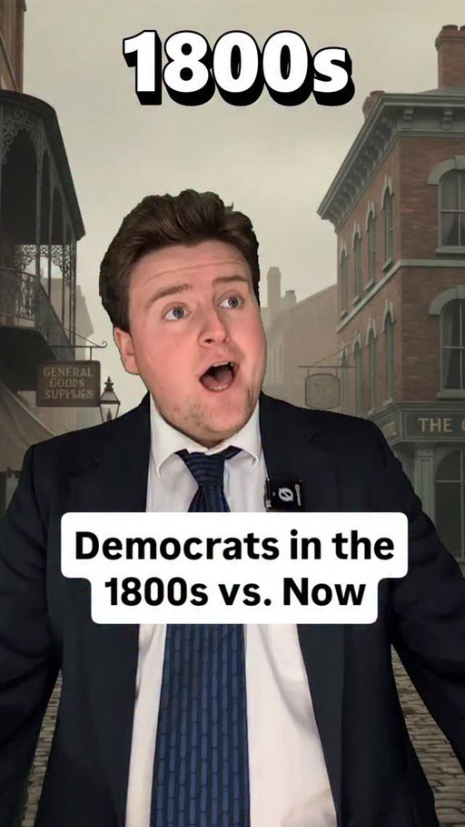 They're Democrats, but did they used to be MAGA? 🤔

#comedy #funny #democrats #1800s #history