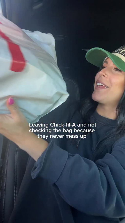 It’s “their pleasure” and they always make right. 

They rarely mess up, I think it’s maybe happened twice. And usually it’s messing up by giving extra food 😂😂
@chickfila 
#chickfila #chickfilahumor #momlife #mothethood #humorformoms