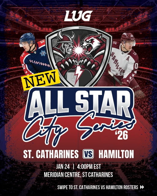 Introducing our 2026 St. Catharines VS Hamilton ASG City Series Roster🔥🚂