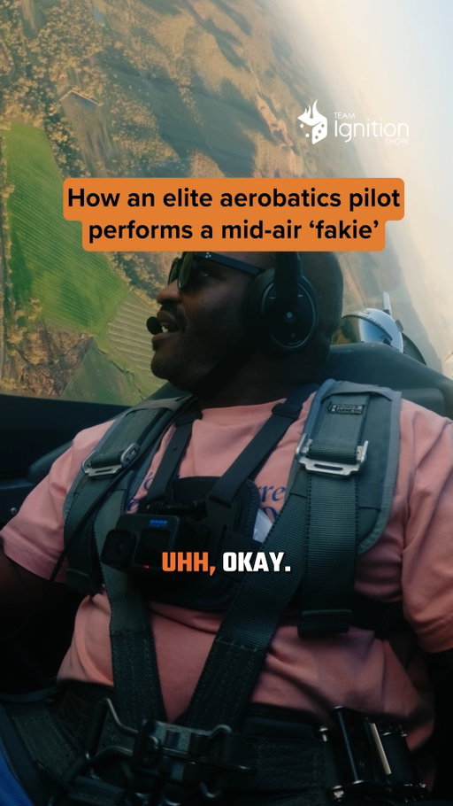 Ever seen a ‘fakie’ in the sky? ✈️ 

In this week’s episode of the Team Ignition Show, @Emma_BeyondGravity demonstrates her aerobatic skills to @Selema with a skate-inspired mid-air ‘fakie’, tumbling her aircraft backwards before snapping back into a controlled flight.

Watch the latest episode of the Team Ignition Show featuring Emma McDonald now.  Link in bio 🔥

#teamignition #extremesports #podcast #aerobatic #flying