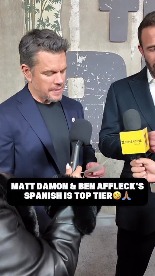 name a better best friend duo 🤣 #MattDamon & #BenAffleck are the stars of the new @Netflix film #TheRip out Jan 16th 💰🎬 & they’re on @thecruzshow TOMORROW AT 3:30PM & 6:30PM! 😱 ARE THEY INVITED TO THE CARNE ASADA⁉️🤣

real correspondents 🎤🎥: @imjackieramirez / @nicoakablitz

bit idea: @sensacinelatam