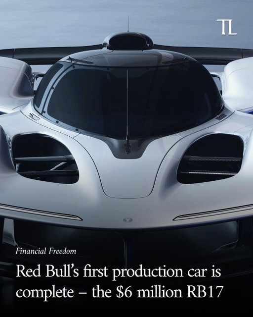 What happens when Red Bull gives carte blanche to one of the greatest engineering minds the automotive world has ever seen?…

Well, now we know.

The brainchild of Red Bull Racing’s (@redbullracing) former Chief Technology Officer, Adrian Newey, the RB17 is the first production car from the drink brand’s Advanced Technologies division, and they certainly didn’t hold back.

Production isn’t expected to begin until 2027, but the final designs are complete, and if the aesthetics didn’t convince you, the specs certainly will. Inside is a 4.5L Cosworth (@cosworth_official) V10 producing 1,200 hp at, get this, 15,000 rpm. If you’ve always dreamt of getting behind the wheel of a screaming F1 engine, this is your chance. But at north of $6 million, and limited to 50 units, you might be better off earning your way onto the grid…

Either way, Daniel Wickstone (@dwickstone) has the rundown in this week’s Four Freedoms newsletter at the link in our bio.

Images courtesy of Red Bull Advanced Technologies.

#redbullracing #hypercar #adriannewey #v10