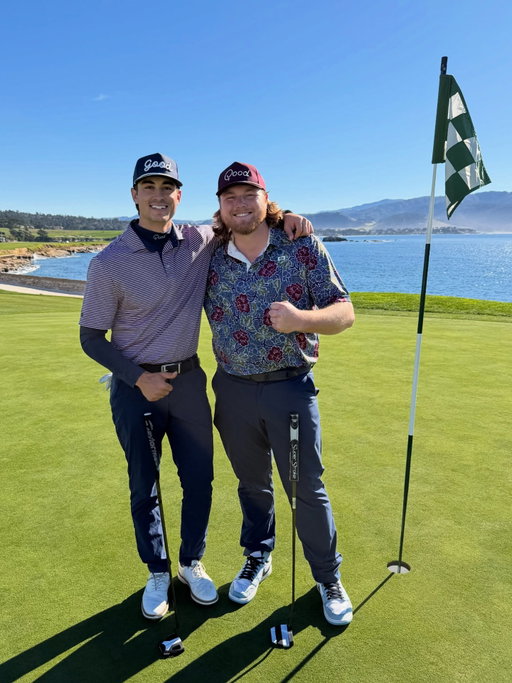 Massive thanks to @goodgood for letting @masongreene and myself be a part of The Road To Pebble! Was such an unreal experience and something that Mason and I will never forget! Thanks for all the support throughout the series 💪 We will be back! 

#goodgood #golf #golfing #pebblebeach