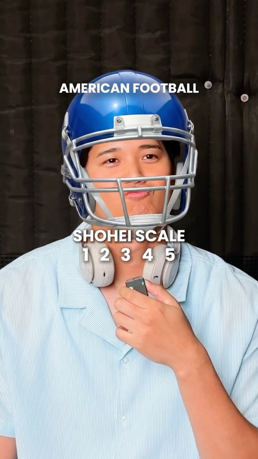 We personally think Shohei would make a fantastic wide receiver 💪🏼🏈. 

何刀流でもいける予感しかない🥇