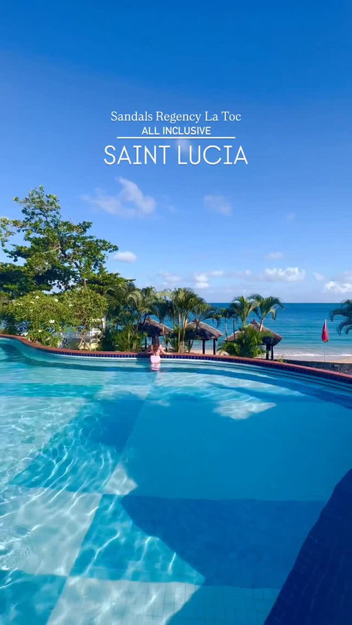 Set on the breathtaking 220-acre La Toc Estate, Sandals Regency La Toc truly exudes beauty from every gorgeous angle. With its lush tropical scenery and rolling fairways at the challenging executive-style golf course onsite, it truly represents the utmost in luxury accommodations including the prestigious Sunset Oceanview Bluff Village, an exclusive resort within a resort🏝️

Known as the “Emerald of the Caribbean” because of its sparkling emerald waters, Sandals Regency La Toc hugs a magnificent half-mile, crescent-shaped beach. Indulge in nine 5-Star Global Gourmet restaurants and 8 bars. Best of all, with Sandals exclusive Stay at 1, Play at 3 exchange program in Saint Lucia, you can enjoy a total of 27 restaurants and limitless amenities, making this all-inclusive resort the sparkling jewel in all the islands ✨ This Is An Adults Only Resort 

BOOK THIS RESORT - LINK IN BIO VIA MY TRAVEL SHOP  #EGAmbassador @expedia 

FOLLOW @sallytrubella FOR MORE TRAVEL TIPS ✈️