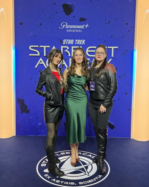 Get ready for some SPAM!! 

About last night ... man where do I start? 

We had the pleasure of not only attending the Canadian Premiere of Star Trek: Starfleet Academy, watch the first episode, attend a live Q&A with multiple cast members and @alexkurtzmanofficial, and stay for a sweet after party ... but I was also asked to do interviews on the RED CARPET! 

It was so surreal being on the front lines and seeing everything close up. Chatting with the cast was amazing and everyone was so supportive of my first time out!

I can't thank @shadow.siren enough for being my camera man and @paramountplusca, and @pinkdreams.inc for having faith in me to not mess it up, lol!

We had such a fun time and the cast were all so lovely! 

Welcome to the Trek Family y'all! @sandrorosta @team_karim @georgeghawkins @zoesteiner @raoulbhaneja @dalewhibley

Official Event Photos: @georgepimentel1 

#startrek #starfleetacademy #trekonplus #paramountplusca #nowstreaming