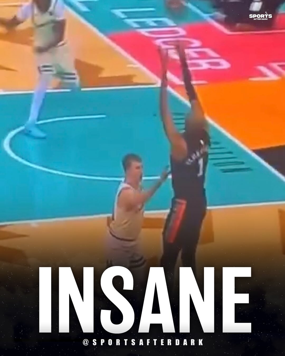 BALD WEMBY IS INSANE🤯🍿

Spurs ⭐️ Victor Wembanyama (7’4” btw) shaved his head bald, and is now shooting fadeaway 3’s with the form of prime Michael Jordan & Kobe Bryant. 💐 

😳🍿💐 

📸 @spurs / @NBA