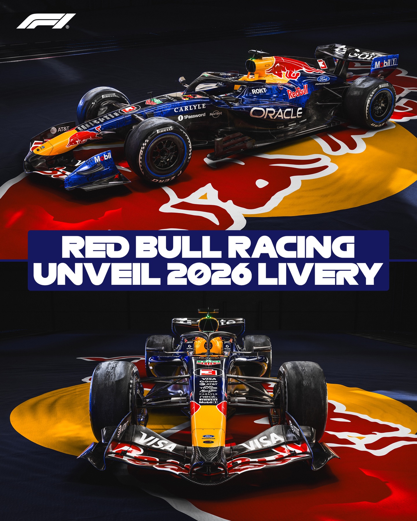 Red Bull Racing kick off our 2026 car reveals in style 🤩🎨

#F1 #Formula1 @redbullracing