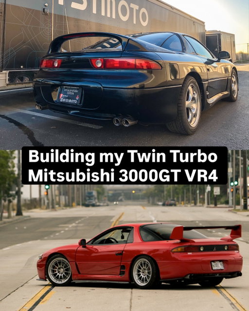 The story of my 1998 Mitsubishi #3000GT VR4. A friend called me one day telling me his buddy was trying to get rid of his abandoned 3000gt. It was a good deal so I went out to check to see if it was the rare twin turbo AWD model. 

Once I arrived, I noticed it was and immediately took it home. It’s been a long 5 year journey thus far. Although there’s been many ups and downs, I’m happy to be able to own one of Mitsubishi’s most legendary vehicles. 

Here’s a few pictures I was able to gather to form a small story of my time with it so far