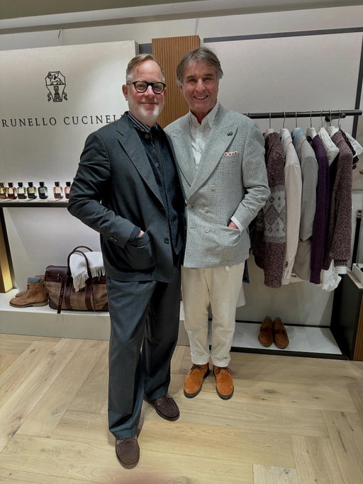 The master Brunello Cucinelli and me and more memorable moments from Pitti Uomo. #pittiuomo