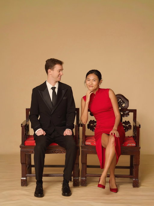 my mom said to find a nice chinese man and so i did