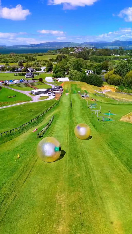 follow @georgeandcris for travel inspo 😍

Who would you ride this with?! 🎢 details 👇l

🤗 Send this to your travel buddy!

📍Rotorua New Zealand @zorb.rotorua 

🐹 Did you know you can roll down a massive hill inside a giant inflatable ball in New Zealand?! ZORB is one of New Zealand’s most iconic bucket list experiences. Spinning, bouncing, and laughing your way downhill in a transparent orb. It basically feels like you’re in a hamster ball water slide. 😂

🏷️ Price: We did the “four ride combo” for NZ$155 / US$100 but there are several other packages on their website. 

#newzealand #bucketlisttravel #newzealandtrip #adrenalinejunkie #travelnz