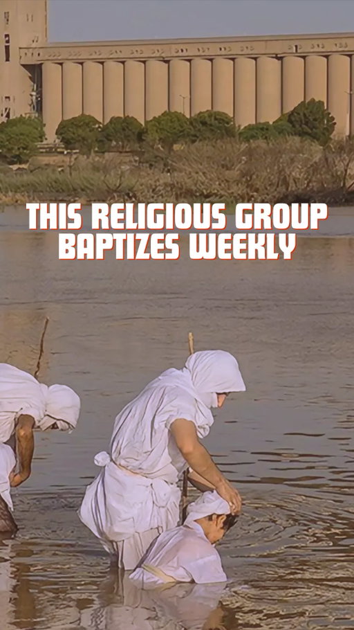 Did you know there is an ethno-religious group that baptizes every Sunday?
This is one of the world’s most ancient and least known religious communities, often described as the last surviving Gnostic religion from antiquity.
The Mandaeans are originally from southern Iraq and southwestern Iran, along rivers where flowing water is sacred. That’s why they practice weekly baptism, not once in a lifetime, usually in running water.
Their most important prophet is John the Baptist, not Jesus. Their holy book, the Ginza Rabba, is written in Mandaic, an ancient Aramaic language still used in prayer.
Mandaeans believe they are the Sabians mentioned in the Qur’an, a group historically recognized as People of the Book, which once gave them legal protection under Islamic rule. Over time, that status became disputed and in places like Iran it was officially taken away, leaving the community vulnerable.
Today, only 40,000 to 100,000 Mandaeans remain, mostly in diaspora, making them a group in high danger of extinction. 

#gnostic #religion #christian #johnthebaptist #quran #iraq #iran