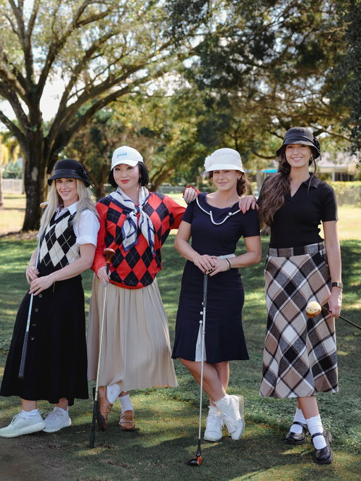 Accidentially booked a tee time in 1934.
