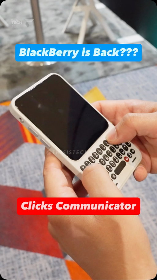 One of the most exciting things I had a chance to check out at CES was the new @clickskeys Communicator, which @captain2phones helped create along with an epic team. It’s an Android device with a full keyboard, kind of like the old BlackBerry days, but with so many touches and features that any tech geek would love. You can use it as your main device, but it’s mainly designed to be a companion device alongside your iPhone, Galaxy, Pixel, etc.

I already put in my pre-order, and I can’t wait to get it later this year!

#clickscommunicator #clicks #blackberry #android #ces