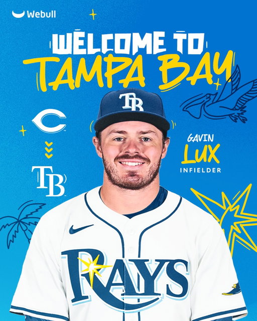 Let’s go, Lux 👏

Rays trades presented by @webullglobal