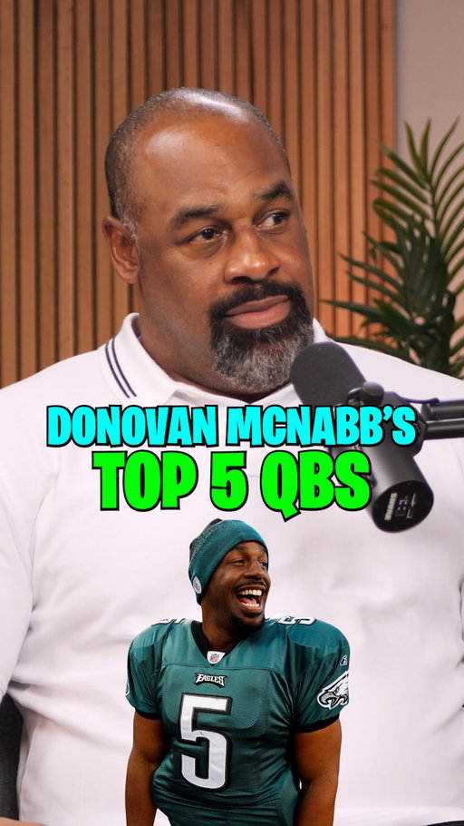Thoughts on Donovan McNabb’s TOP 5 QBs in the NFL? 👀 @super_5ive 

#philadelphiaeagles #flyeaglesfly🦅 #lachargers #billsmafia #ravensflock