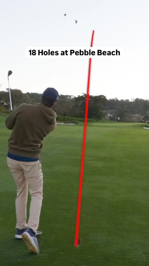 Full round of @gm__golf at Pebble Beach 🙌

Pebble Beach Major is LIVE