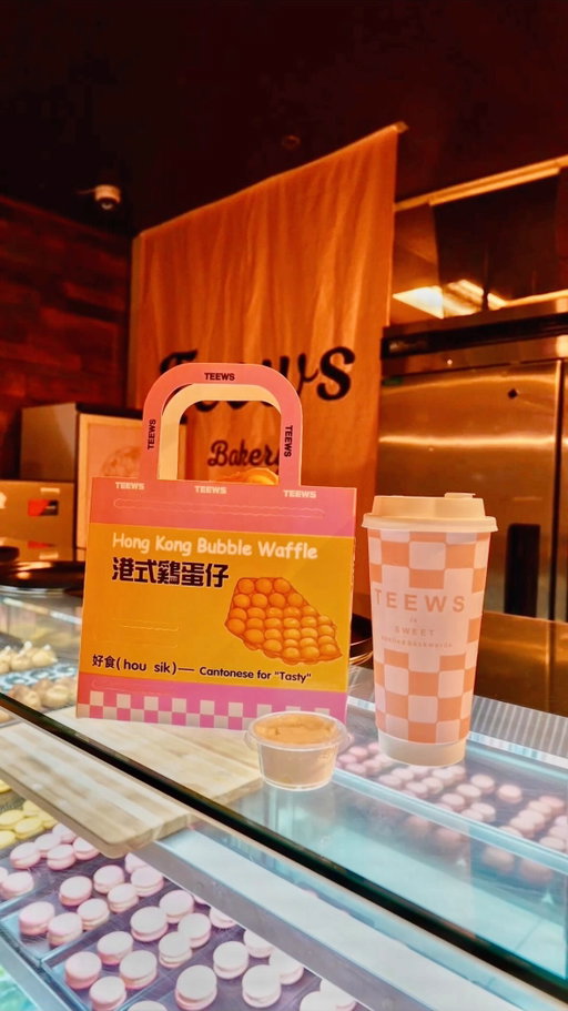 📍Teews (15600 NE 8th St, Bellevue, WA 98008)

What I ordered:
- Pineapple bun bubble waffle
- YaShi XiangShui lemon tea