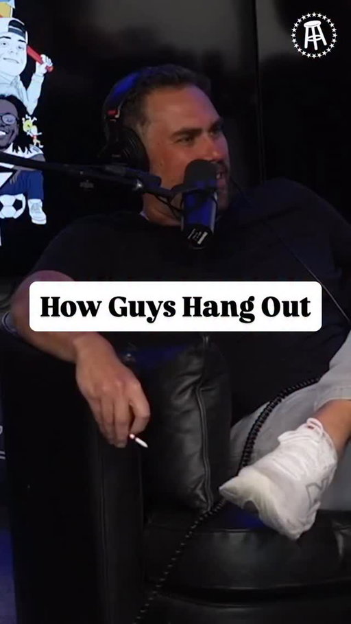 Peak male friendship being able to sit with another guy and not talk.
