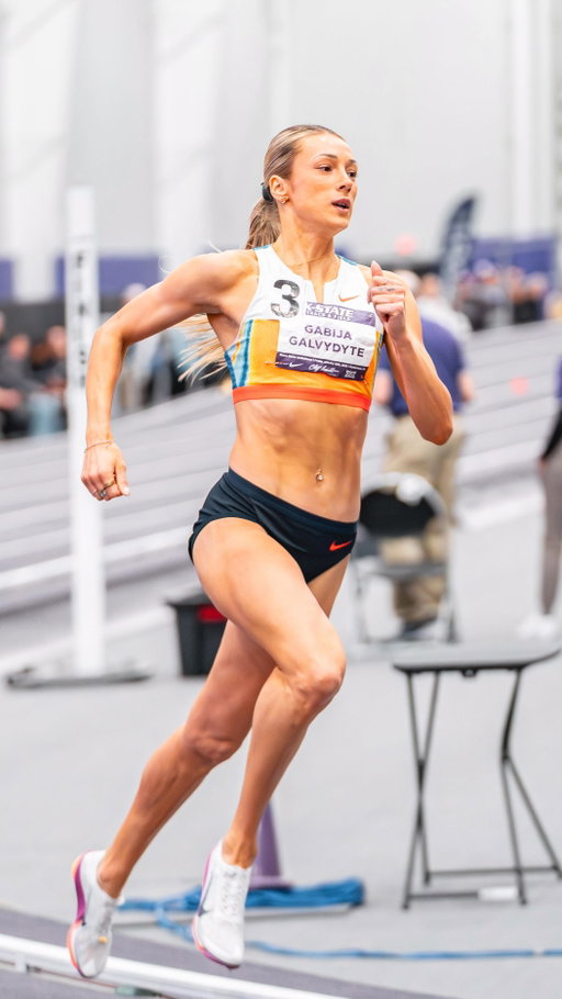 NEW NATIONAL RECORD FOR THE QUEEN 👸 

Former Cowgirl and Olympian Gabija Galvydyte breaks the Lithuanian national record in the indoor 1,000 Meters with her winning time of 2:35.17‼️

#GoPokes I #run4okstate