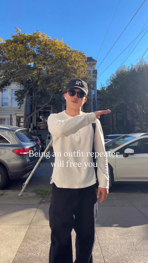 You should repeat your outfits