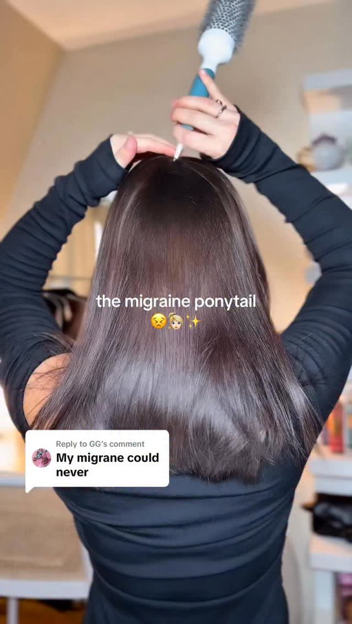 Beauty is pain? I’m not gonna lie, it’s uncomfortable.

#hairtutorial #ponytail