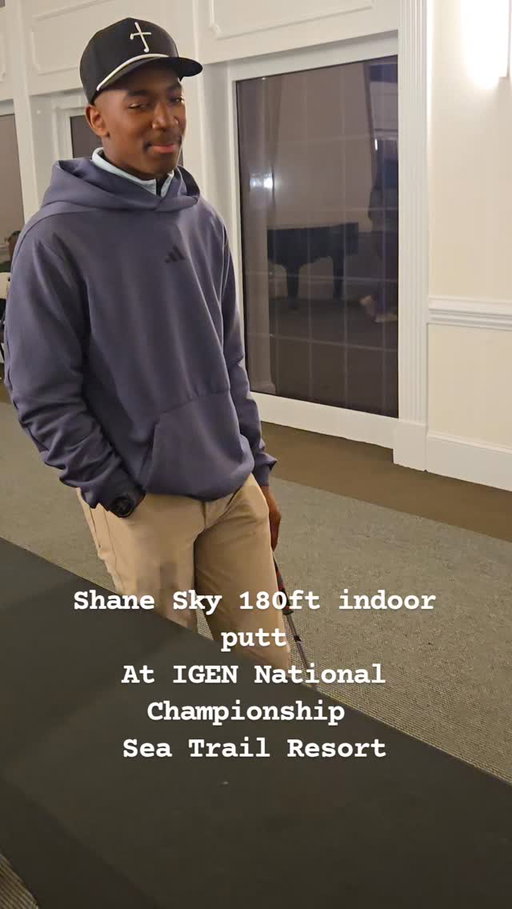 IGEN National Championship at Sea Trail Resort. Shane Sky having some fun like a kid should do.@eaglemulligan.us #eaglemulligan #doitforthekids  #juniorgolf #igen #igenjuniorteam