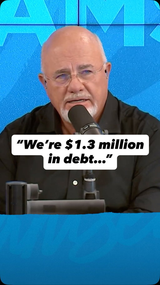 This caller is $1.3 million in debt and very scared. Dave and Jade give her advice.