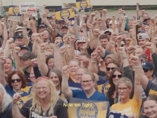 After years of being disrespected, under-staffed, and illegally attacked by their employer, 10,000 Teamsters nurses at Corewell Health East are fighting hard for a fair first contract.

A Teamsters contract is the only way to hold Corewell accountable — and nurses will strike to get it.