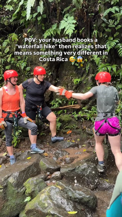 Okay, maybe I knew when I booked it😏 

Tag someone who would do this with you! 😂 

Costa Rica has some of the most beautiful waterfalls in the world! If you’re looking to experience them, comment “Costa rica Waterfalls” and I’ll send you a link to the pre-sale for my maps with lots of hidden gems you won’t find on many blogs!

#adventuretravel #type2fun #coupletravel #bucketlist #puravida
