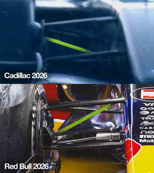 👀 Red Bull 2026 showcar vs Cadillac shakedown car

A look at the differences between the showcar Red Bull revealed and the 2026 F1 car Cadillac debuted on-track at Silverstone...