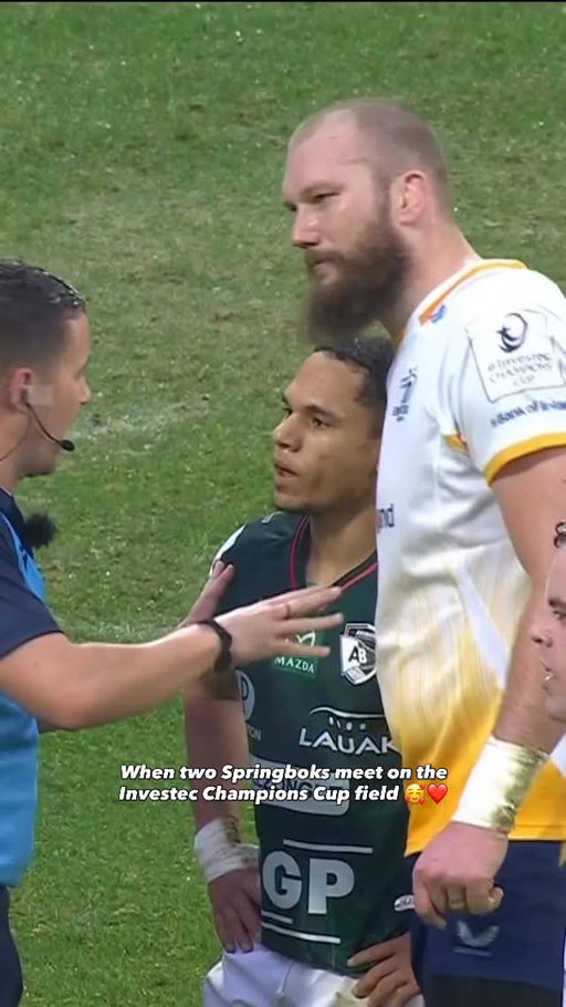 RG Snyman 🫶 Herschel Jantjies

#InvestecChampionsCup