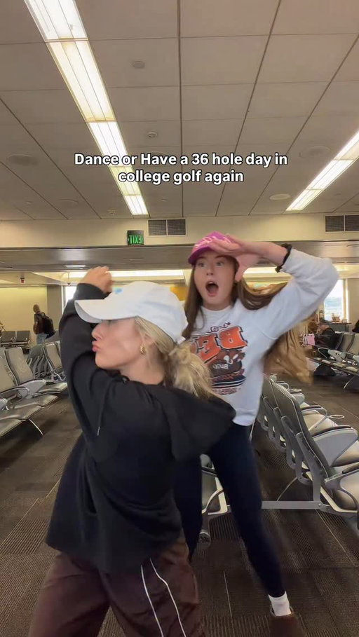 Why were we ripping 36 hole days weekly like it was nothing (AND missing at least two days of class)?? WHO CAN RELATE?? 🏌️🏌️‍♀️
••
#golf #golfreels #dance #dancereels #goodgoodgolf