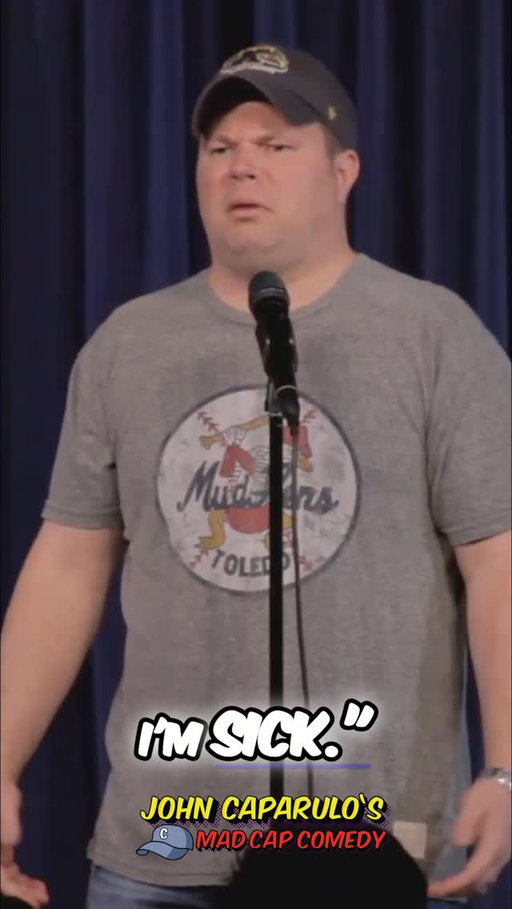 Would you trade in your cold for a mental illness?

#johncaparulo #comedy #standupcomedy #sickofbeingsick #fluseason