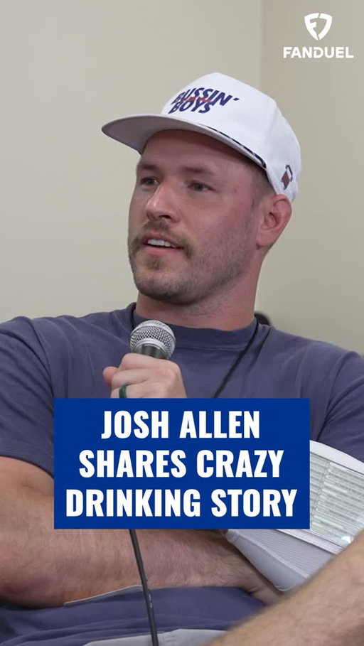 Josh Allen didn't drink for 11 years