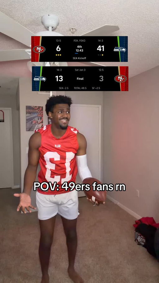 The Seahawks putting BELT TO ASS rn😮‍💨

 #football #nflplayoffs #seahawks #49ers