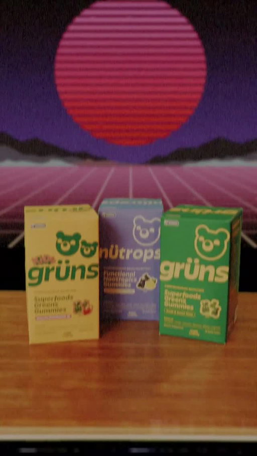 One stop. One cart. One easy routine for you and your little ones! Grüns Adult, Grüns Kids, and Nütrops gummies are all available @samsclub @twinsauce