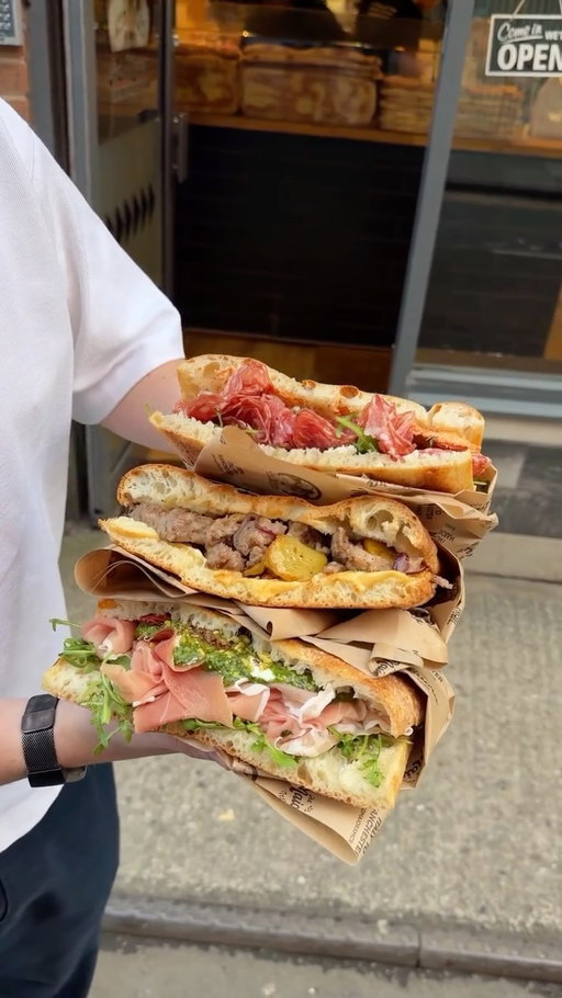 THE NORTHERN QUARTER ITALIAN SANDWICH SHOP RAMMED FROM 11AM TILL CLOSE