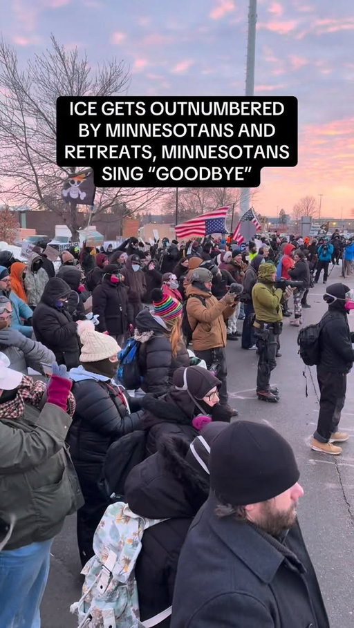 This is inspiring. #minneapolis #ice #DonaldTrump