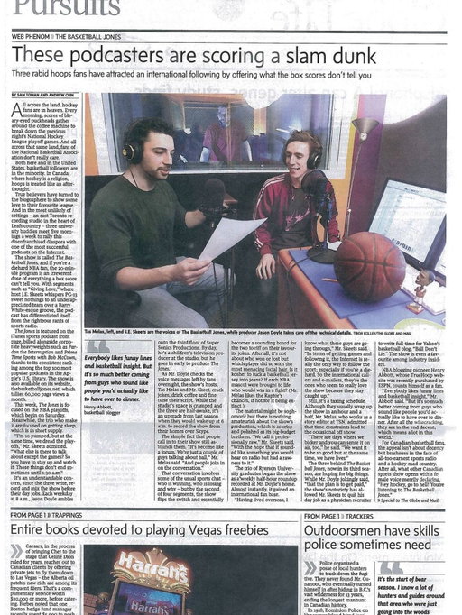 Twenty years ago today, we launched an NBA podcast called The Basketball Jones. Then it was The Starters. Now, No Dunks.

We’d like to think we had a small hand in shaping sports television/podcasting, and a much larger hand in growing the game.

Thanks for listening, watching, and supporting the show. 💜