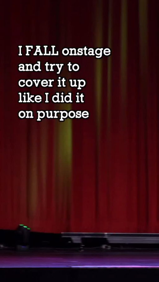 17 years of performing and I never fell… until this. Filmed last November at the @riotheatre for @clare.voyeur.presents BROADVILLE #fail #fallingdown #bail #liveperformance #clown