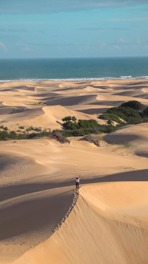 Save this for your South Africa trip 🛶🇿🇦💦

📍Welcome to…The Sundays River 

On the shores of the river there’s a teeny tiny village called Colchester, and that is where you can start your adventure along the stunning Sundays River and reach the Alexandria Dune Field. 

This place is such a hidden gem, when we visited there was absolutely no one else around. It felt like our own slice of natural paradise. A totally unexpected adventure, wedged between the river, the ocean and the dunes. 

🛶 You can rent a canoe from @sundaysriveradventures in Colchester, and paddle your way towards the River Mouth. That’s where you’ll find the dunes, moor up and head out on foot across the sand. 

South Africa is full of incredible nature spots, but this place really stood out to us, as it was SO unique. It ended up being one of our top spots over the whole month we spent there. 

Send this to who you want to explore South Africa with! Follow @thenomadsyouknow for more adventure travel guides and inspiration from around the world 🩵

Would you paddle down this river? 
•
•
•
•
#southafrica #southafricaroadtrip #adventuretravel #canoetrip #sandunes #travelguide #southafricatravel #naturelovers #bucketlistadventures #offthebeatenpath
