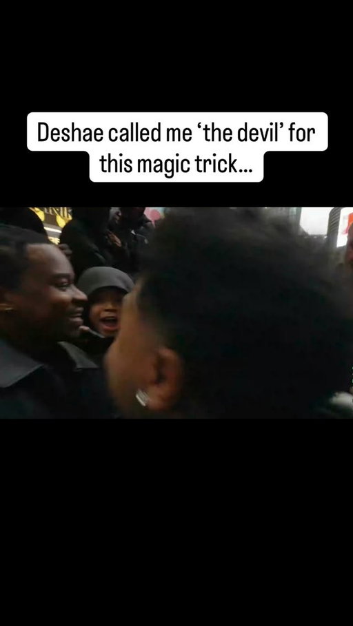@deshaefrost called me the devil for this magic trick 😭 

#magictrick #magic #deshaefrost #devil